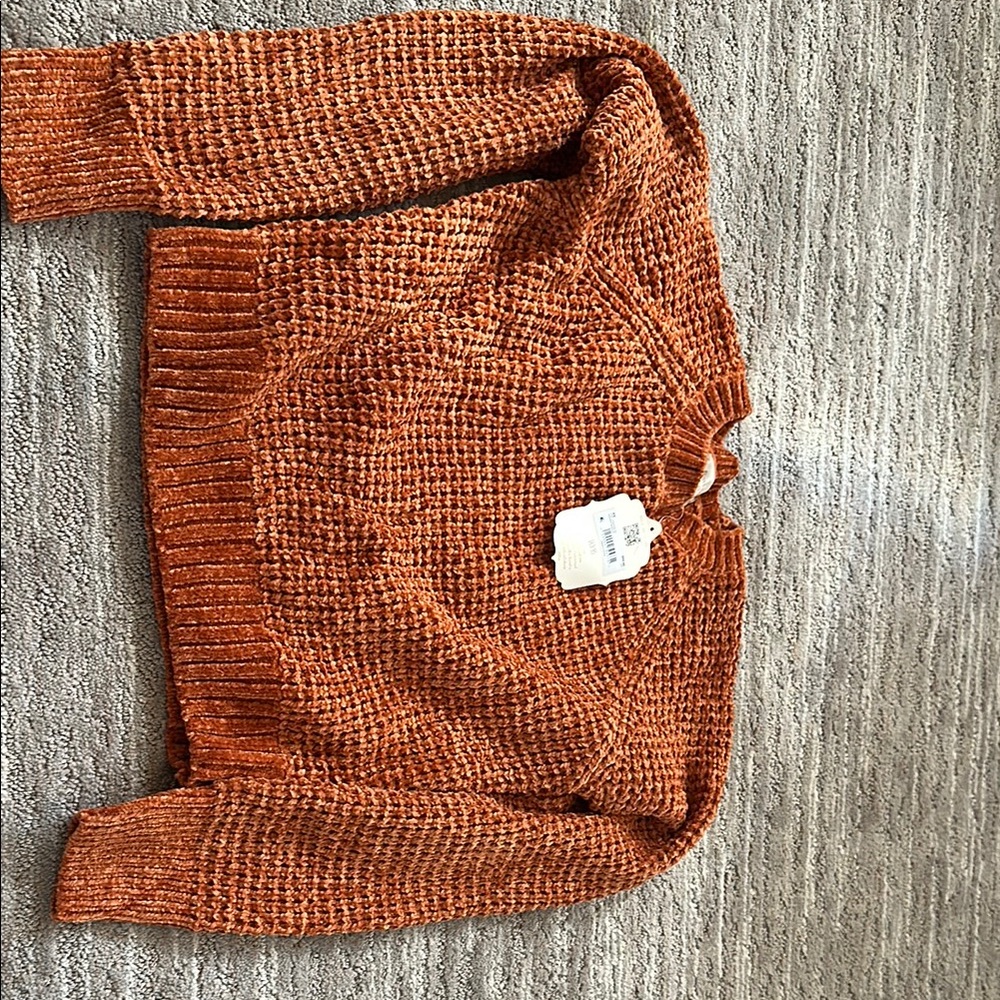 Cozy Orange Sweater